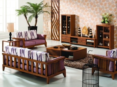 實木客廳壁柜裝修效果圖與裝飾設(shè)計