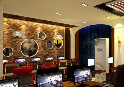 網(wǎng)咖門頭創(chuàng)意設(shè)計 空間藝術(shù)與用戶體驗的融合